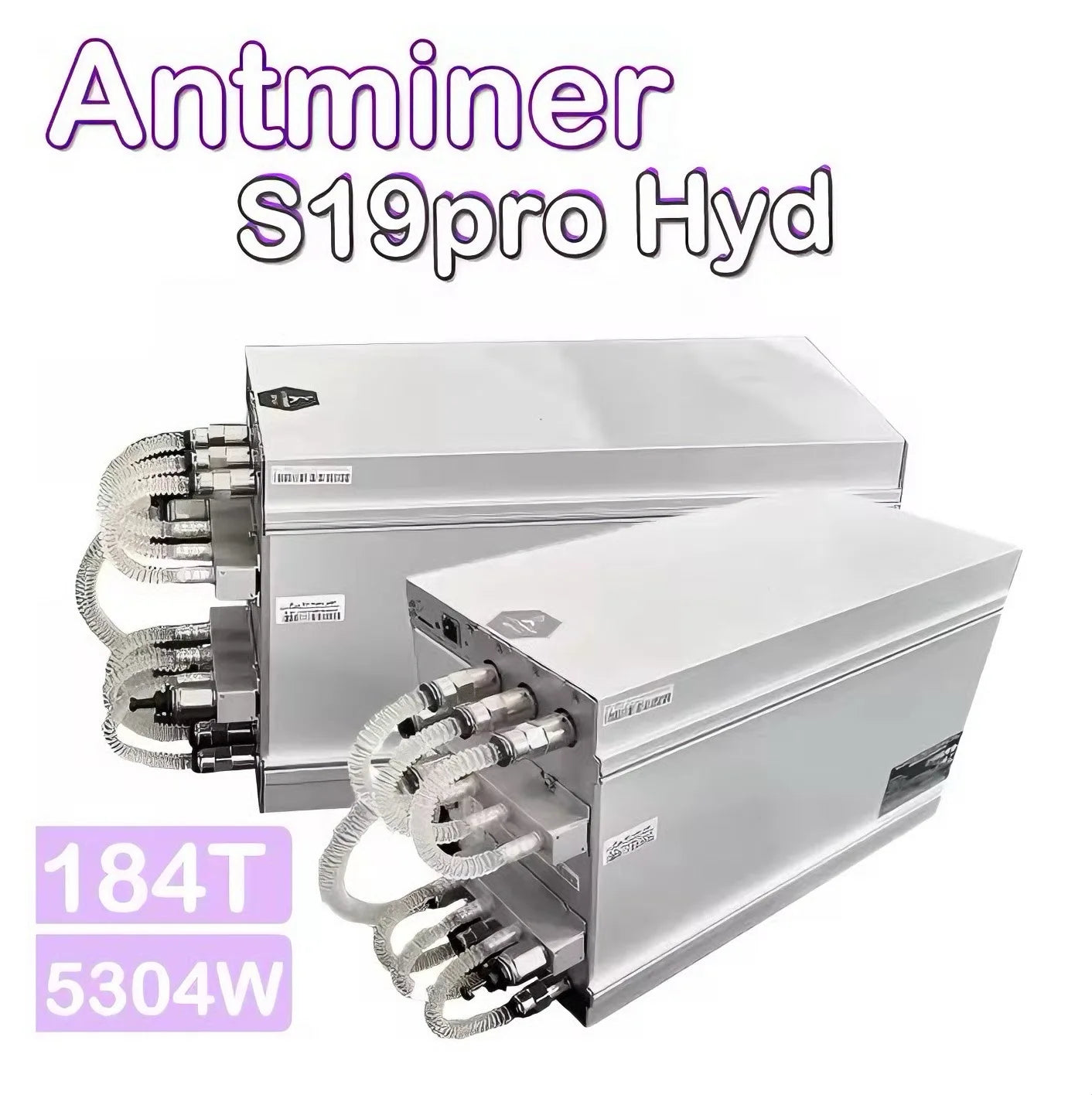 Antminer S19Pro Hyd 184T Water Cooling Asic Miner 5304W Liquid Cooled Hardware Cooling Accessories In Stock S19 Pro Hydro