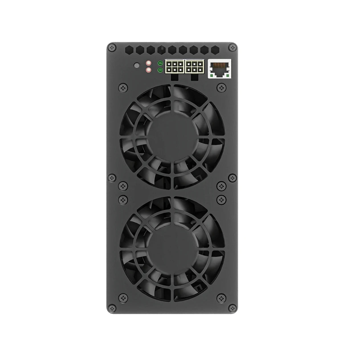 Goldshell AE-BOX II is an ASIC miner specifically targeting ALEO (Aleo) maximum hashrate of 54Mh/s while consuming 530W of power