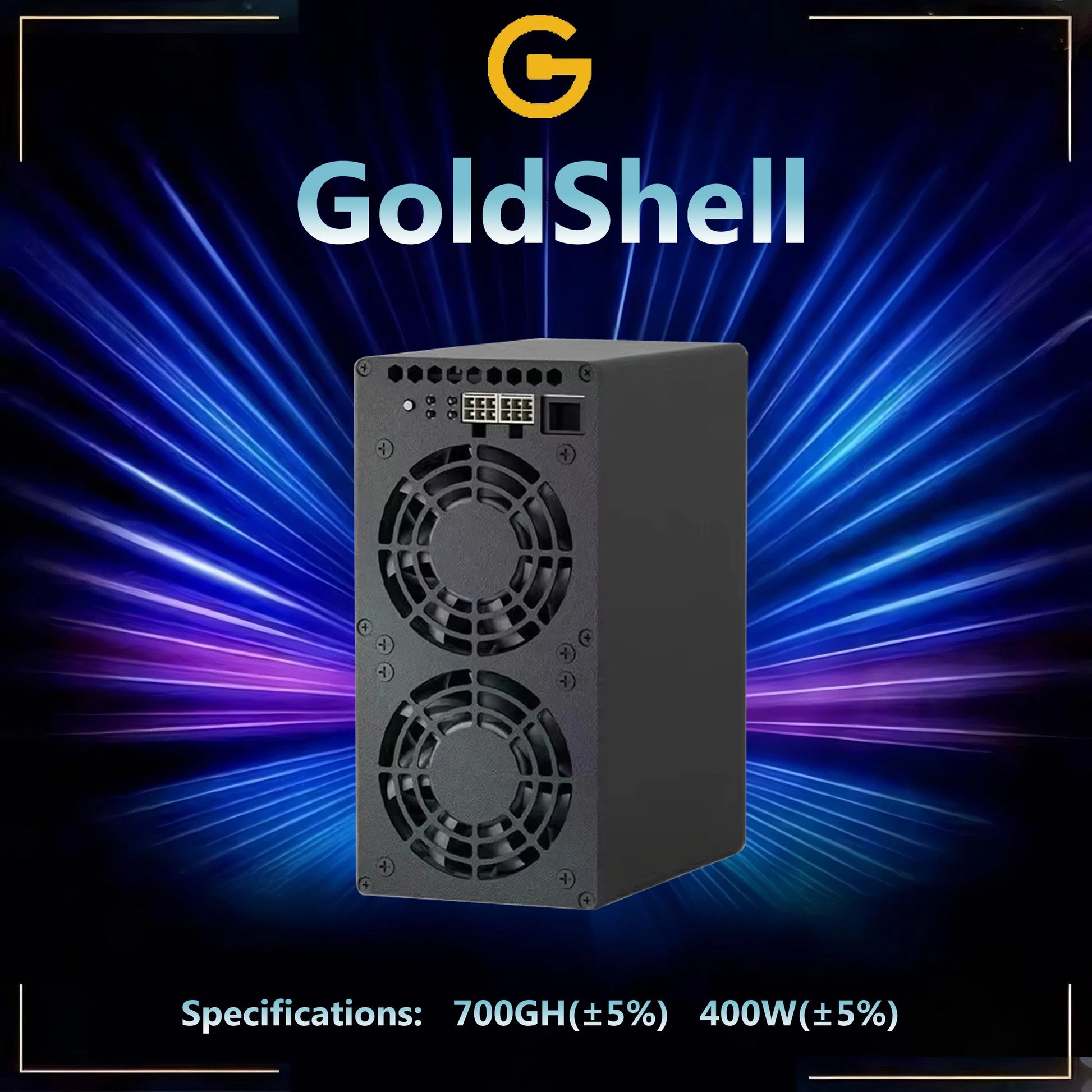 New Goldshell MINI DOGE III 700MH/S 400W Miner LTC and Doge Coin Mining Rig Mini Doge 3 Litcoin Miner No PSU Than Mini Doge II