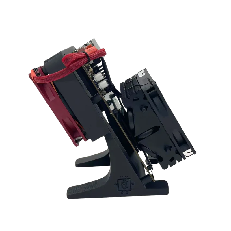 New Arraive Bitaxe NerdQaxe++ BTC Solo Miner 4.8T-5TH/S 80W 4XBM1370 ASIC Chip Open Source Bitcoin Crypto Miner Silent Miner