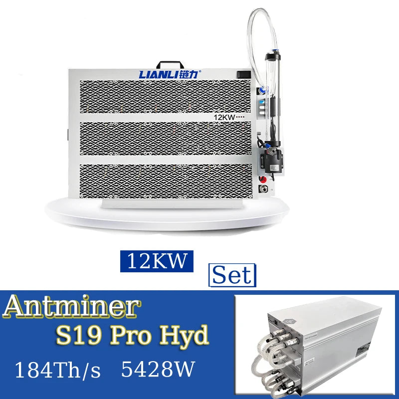 Antminer S19Pro Hyd 184T Water Cooling Kit 12KW Water Cooling Radiator Miner S19 Pro Hydro In Stock Free Shipping