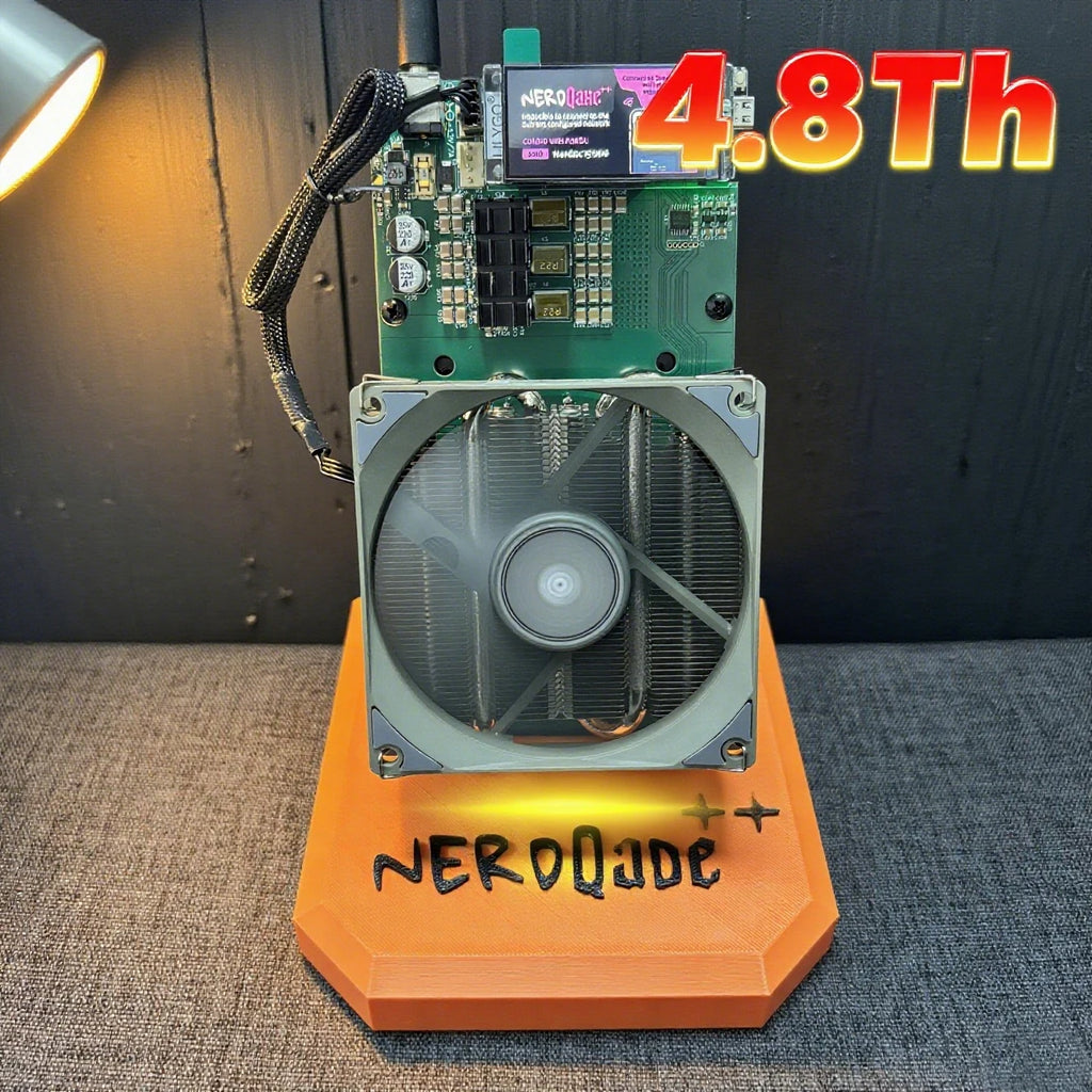 in Stock New Bitaxe NerdQaxe++ 4.8TH/s 78w Bitcoins Miner BTC miner With power supply