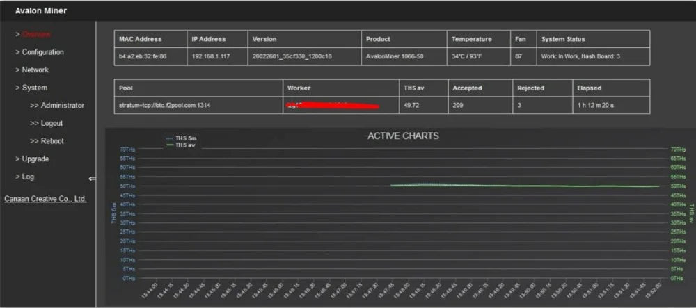 BTC BCH miner Avalon 1066 50T SHA256 Asic miner better than WhatsMiner M21S M20S M3 AntMiner S9 S17  T17 T2T T3